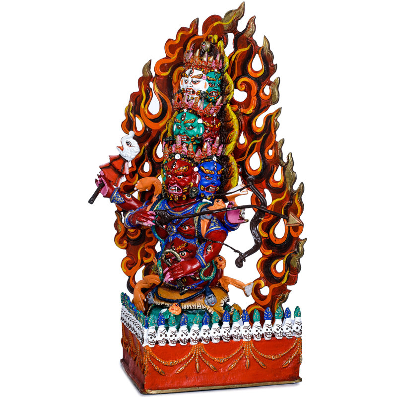 Figurine bouddhiste tibétaine Rahula