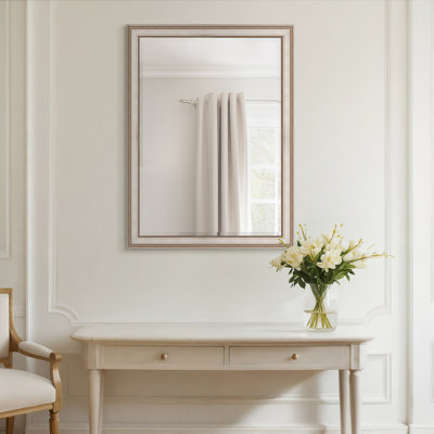 Solid Wood Rectangle Mirror