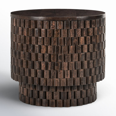 Abshire 25" Solid Wood End Table