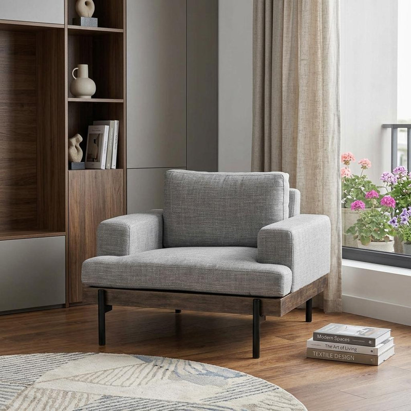 Fauteuil club de 40,55 po HomeRoots