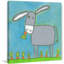 "Winking Donkey" Print on Wrapped Canvas-20621808