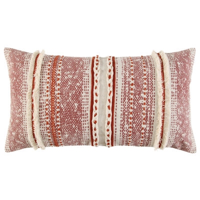 Rectangular Cotton Pillow Cover & Insert