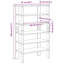 10 Pair Shoe Rack-1596802874