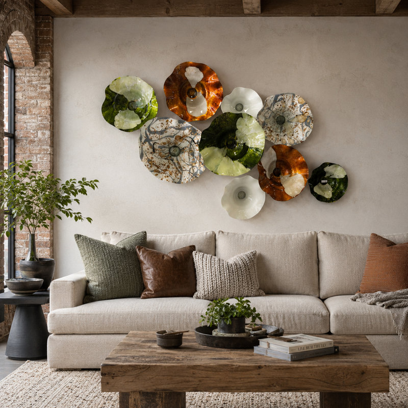 Wall Glass Plate Composition