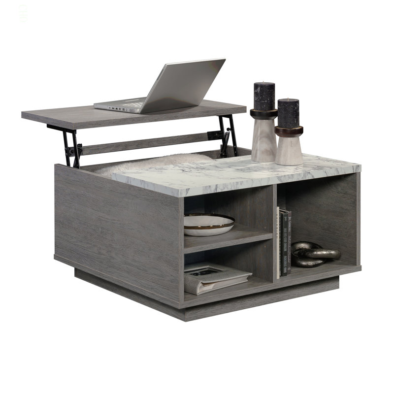 Table basse à plateau relevable