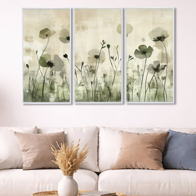 «Blooming Garden», art botanique sur toile