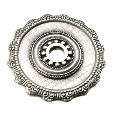 Oracle large round escutcheonin Oil Rub Bronze