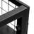 45.28 Inch Desktop Bookshelf, 2 Tier Metal Storage Shelf Organizer for Office Desk Books and Files