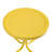 Alanna Round Metal Outdoor Side Table , 22'' in. W 22'' in. D-858172210