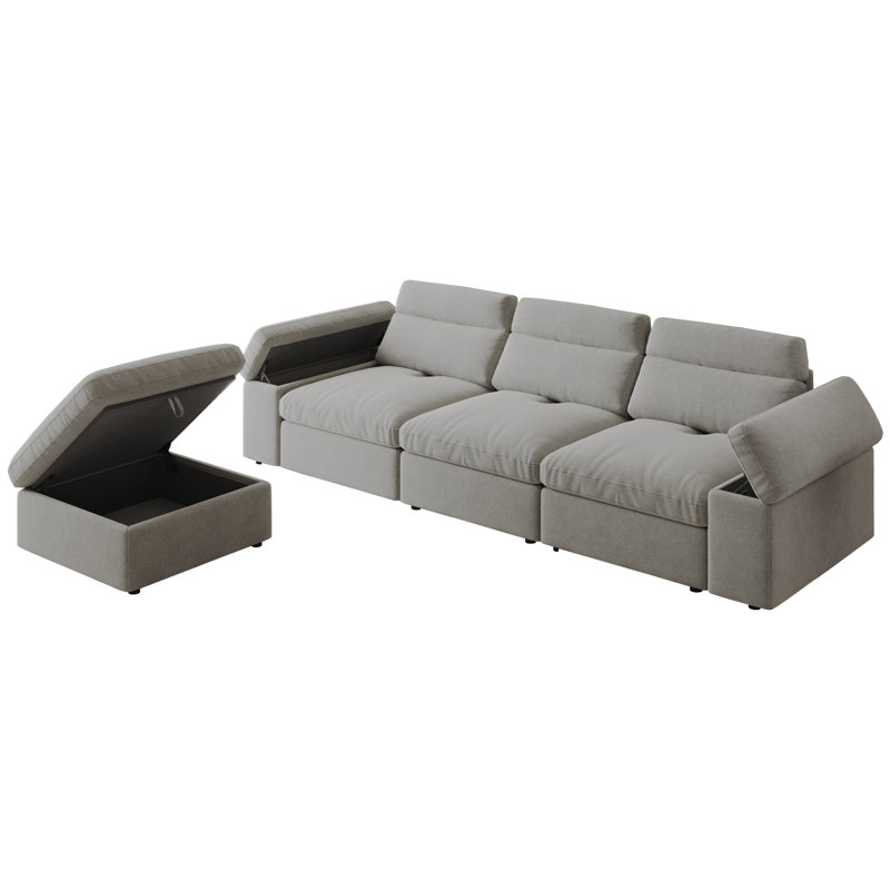 Modular Sofa, Gray