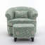 Ensemble de fauteuil pivotant avec repose-pieds-1255226861