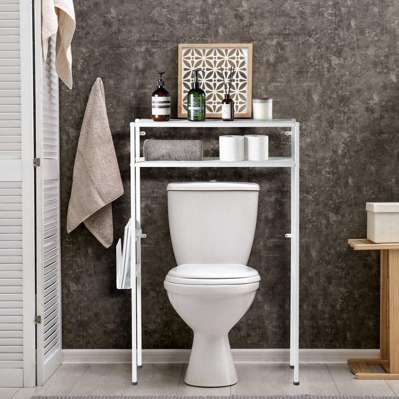 66.5cm W x109.9cm H x 20cm D Freestanding Over the Toilet Storage