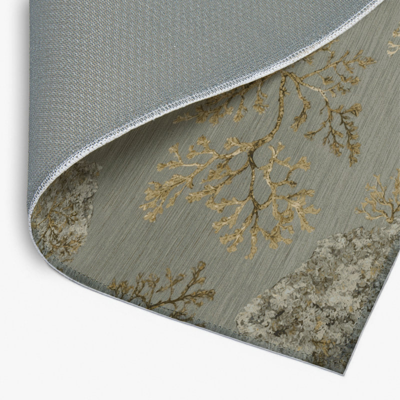 Tapis d'intérieur et d'extérieur brun Nature, Rectangulaire 2 pi x 3 pi