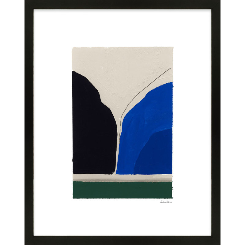 «Arrangement 1», reproduction encadrée, Cadre noir, H 20 po x l 16 po x P 1,25 po
