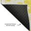 Tapis jaune Cerrito AMF501 lavable à la machine de qualité supérieure-103838097