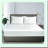 Silky Rayon From Bamboo California King Fitted Sheet - 400 Thread Count White - Deep Pocket - Colorfast Dyes - Soft & Breathable - 1 Pack