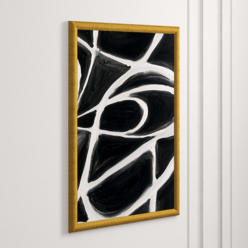 Delineated View 2' Framed Print on Canvas