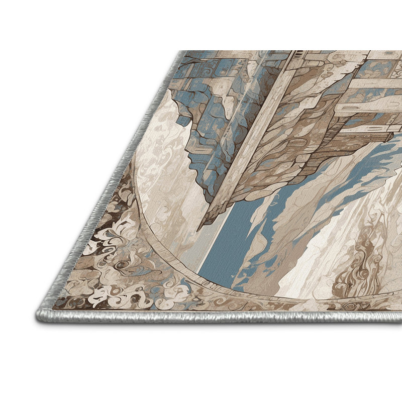 Kingdom's Crown Rug, Rectangulaire 2 pi x 3 pi