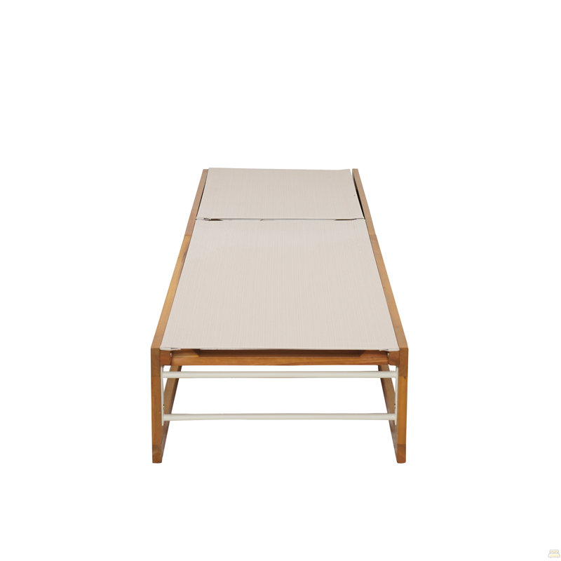 Chaise longue, Beige