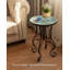 Table d'appoint ronde ronde 14 po