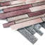 Cosmos Brick Glass Mosaic Tile-92422360