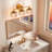 3-Light Bathroom Dimmable Vanity Light，Broken glass design-335405530