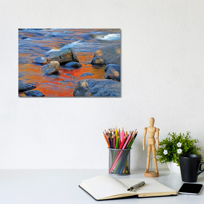 Maple Reflections by Brian Wolf - Wrapped Canvas Print, 20.32 cm H x 30.48 cm W