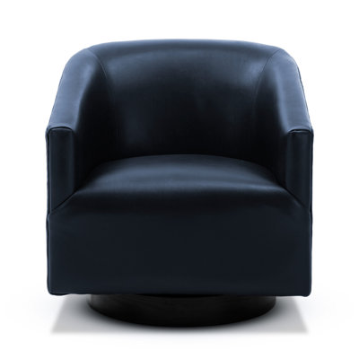 Fauteuil pivotant bleu minuit avec circulation d'air - respirant, pour salle de conférence, siège confortable