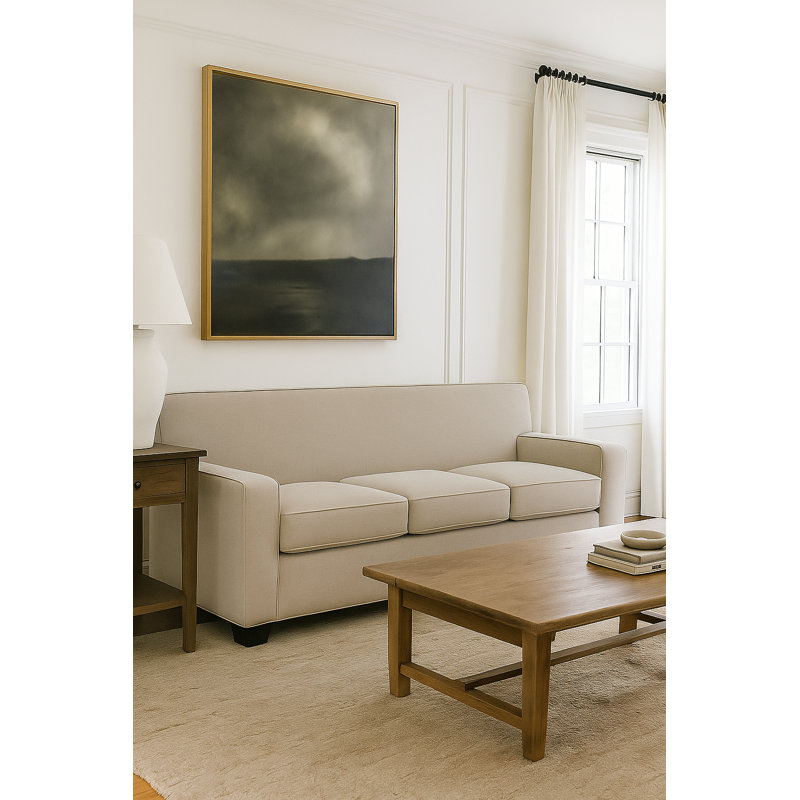 Avery Queen Sofa, Antic Shell, BM Cherry