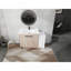 Meuble-lavabo autoportant modulaire de 48 po avec lavabo en céramique, armoires de rangement et portes à fermeture en douceur