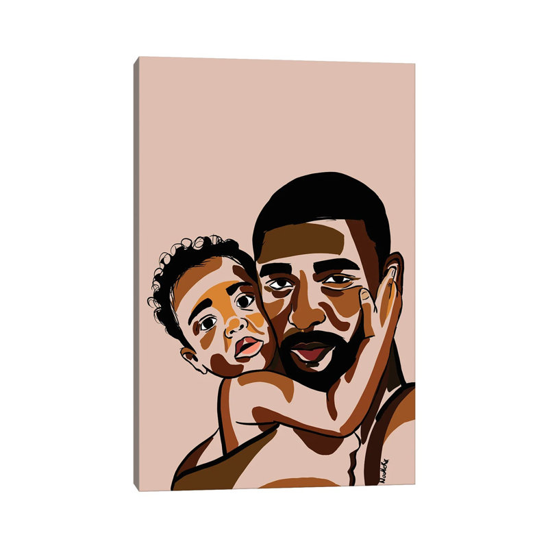 Daddy’s Baby III 1 Piece Wall Art on Canvas, 20.32 cm H x 30.48 cm W, Wrapped Canvas