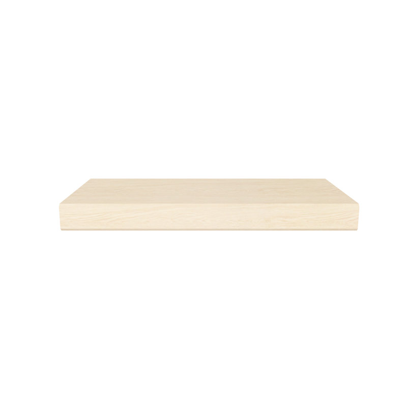 1/2 po x 10 1/2 po x 42 po Tapis décoratif moderne en placage d'érable, naturel, Naturel