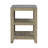Shimeck Chairside Table w/ 2 Shelves