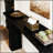 Triangular-Shaped Design Console Table, Sofa Table, Modern Entryway Table With Sleek Aesthetic And Versatile Functionality