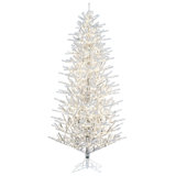 Germaun 7.5' H Lighted Artificial Pine Christmas Tree