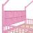 Yajaira Solid Wood Platform Bed House Bed with Trundle,Kids Bed with Shelf-1813543989-1843795590