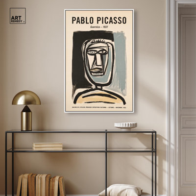 Head of Guernica Canvas Art Collector Poster by Art Remedy