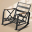 Chaise berçante d'extérieur avec coussins-589307125