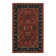 Tapis oriental noir / rouge Abisha