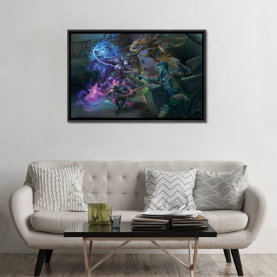 «Era Of The Eclipse», reproduction d'art sur toile encadrée