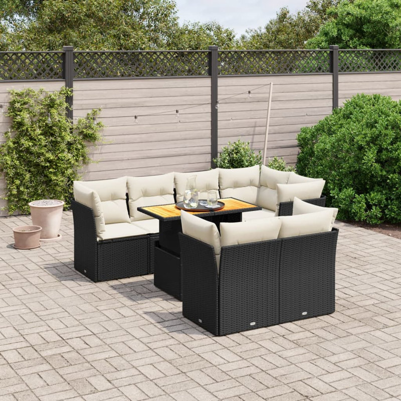 Ensemble de canapé de jardin Vidaxl