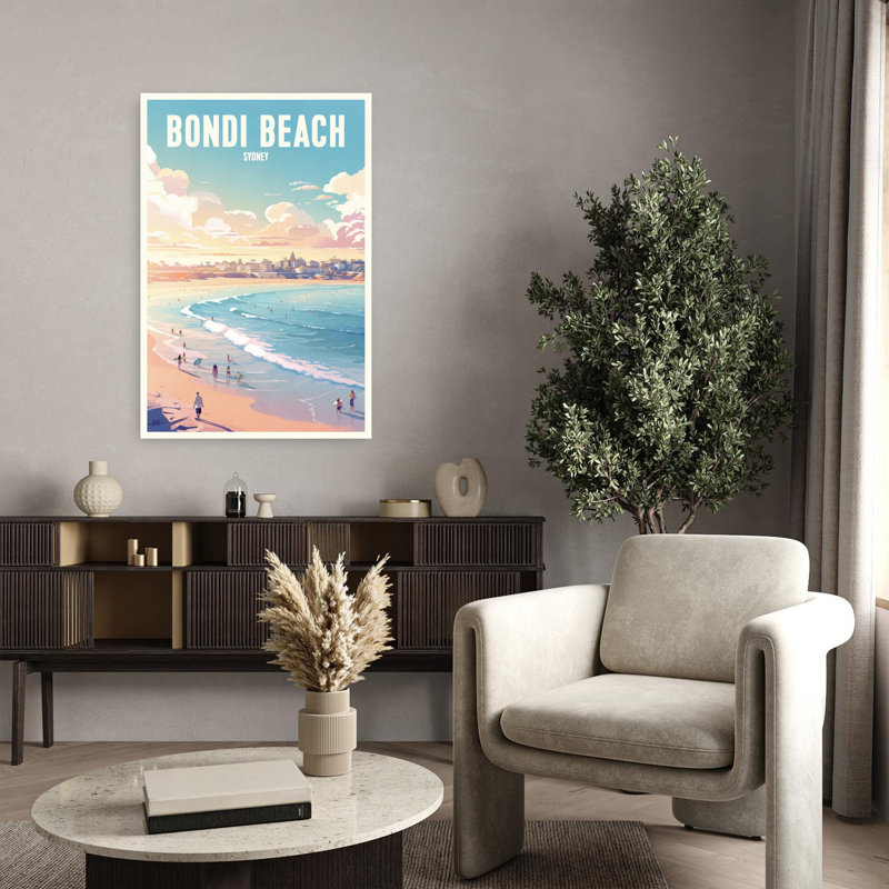 1 Piece Wrapped Canvas Wall Art, 91.44 cm H x 60.96 cm W