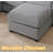 Bustamante 4-seats L-shape Sofa Couch With Ottoman-101287648