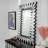 Freelon Sunburst Decorative Rectangle Wall Mirror-1570556045