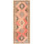 Tapis rouge saumon Croff Vintage 5 pi 0 po x 12 pi 11 po