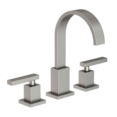 Secant Widespread Bathroom Faucet with Drain Assembly