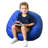 Small Vegan Leather 26" Round Bean Bag-1922282480
