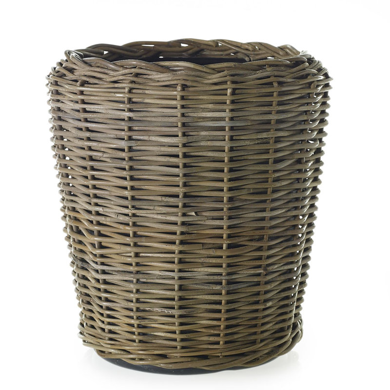 Cache-pot en osier / rotin Kenton, H 20,5 po x l 20 po x P 20 po