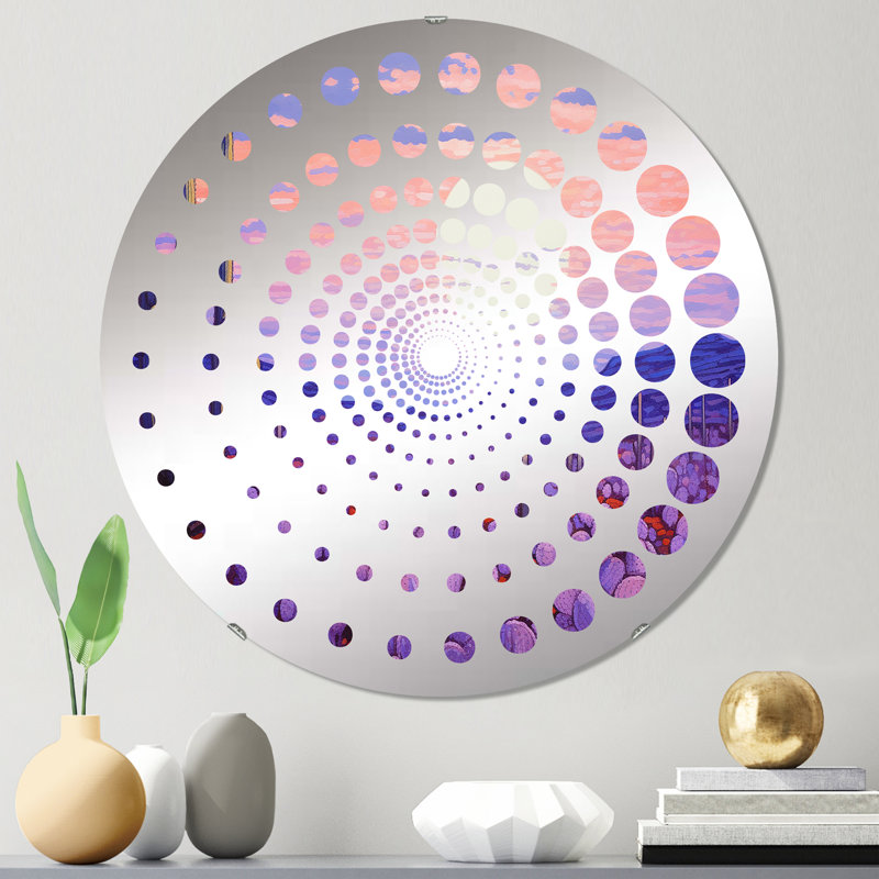 Greysin Circle Mirror, 23.6" x 23.6"
