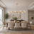 10-Lights  Adjustable Modern Linear Branch Chandelier-123162533